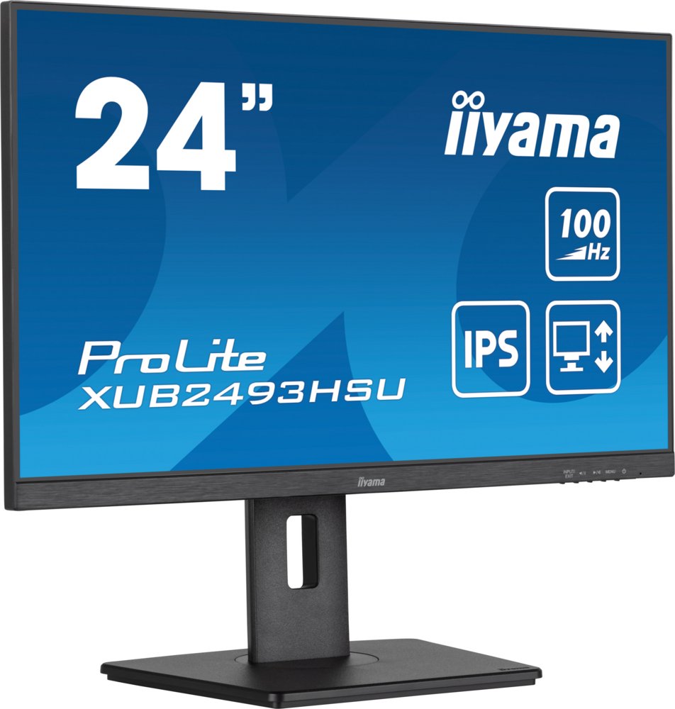 Iiyama ProLite XUB2493HSU-B6 24'' | 1920x1080 IPS | 100Hz | AdaptiveSync | USB-Hub | In hoogte verstelbaar | Full HD Monitor 3 Iiyama ProLite XUB2493HSU-B6 24'' | 1920x1080 IPS | 100Hz | AdaptiveSync | USB-Hub | In hoogte verstelbaar | Full HD Monitor - Afbeelding 3