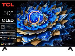 TCL 50T69C | 50" 4K Ultra HD QLED | 60Hz | Google TV | Dolby Vision | HDMI 2.1 | Smart TV