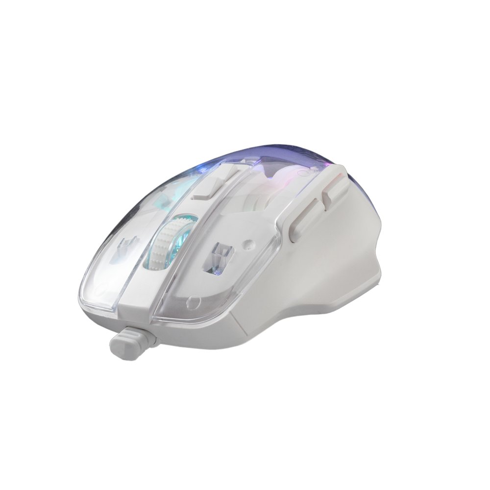 Baracuda ANGLERFISH RGB | Bedrade Gaming Muis | USB-A | 7200 DPI | Wit 3 Baracuda ANGLERFISH RGB | Bedrade Gaming Muis | USB-A | 7200 DPI | Wit - Afbeelding 3
