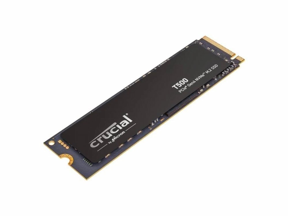 Crucial T500 | 4TB NVMe SSD | M.2 Gen4 | 7.000 MB/s Lezen | 6.900 MB/s Schrijven 1 Crucial T500 | 4TB NVMe SSD | M.2 Gen4 | 7.000 MB/s Lezen | 6.900 MB/s Schrijven