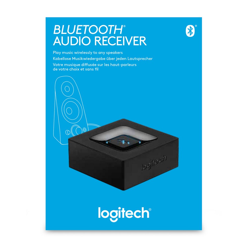 Logitech Bluetooth Audio Adapter | Draadloos Streamen | 3,5mm & RCA | Zwart 12 Logitech Bluetooth Audio Adapter | Draadloos Streamen | 3,5mm & RCA | Zwart - Afbeelding 12