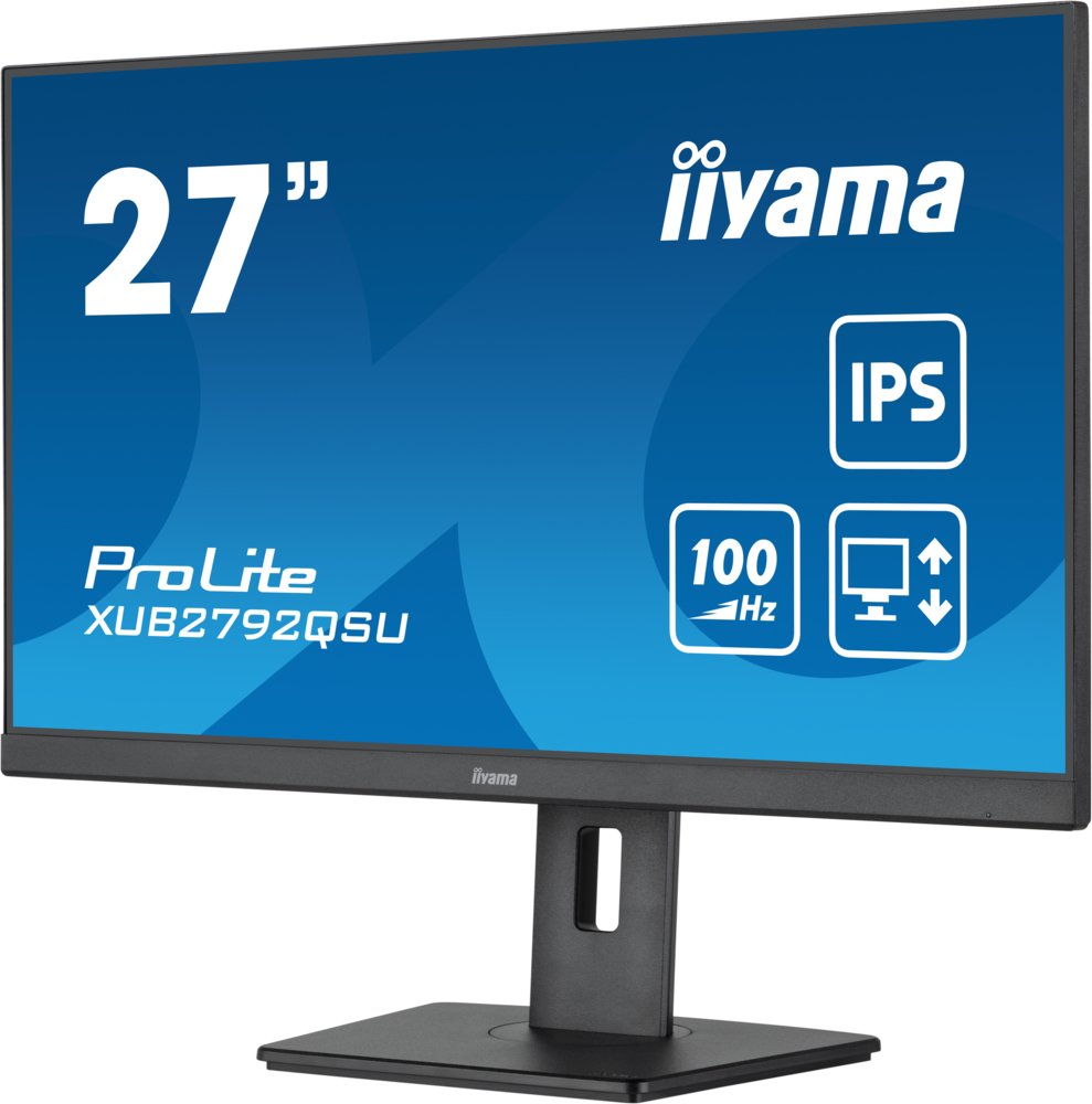 iiyama ProLite XUB2792QSU-B6 27" | 2560x1440 IPS | 100Hz | Monitor 5 iiyama ProLite XUB2792QSU-B6 27" | 2560x1440 IPS | 100Hz | Monitor - Afbeelding 5