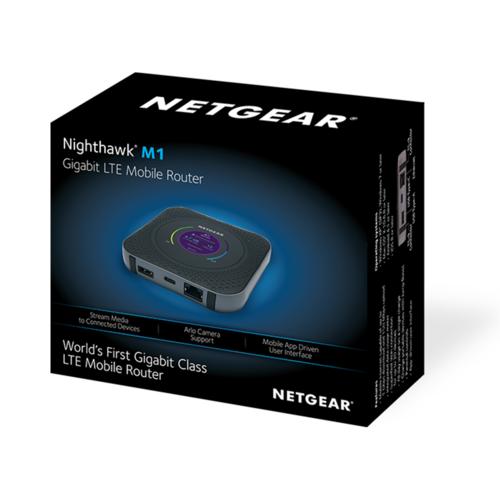 NETGEAR AirCard M1 MR1100-100EUS | Mobiele WiFi (4G LTE) Router | Tot 1 Gbps | Zwart 9 NETGEAR AirCard M1 MR1100-100EUS | Mobiele WiFi (4G LTE) Router | Tot 1 Gbps | Zwart - Afbeelding 9