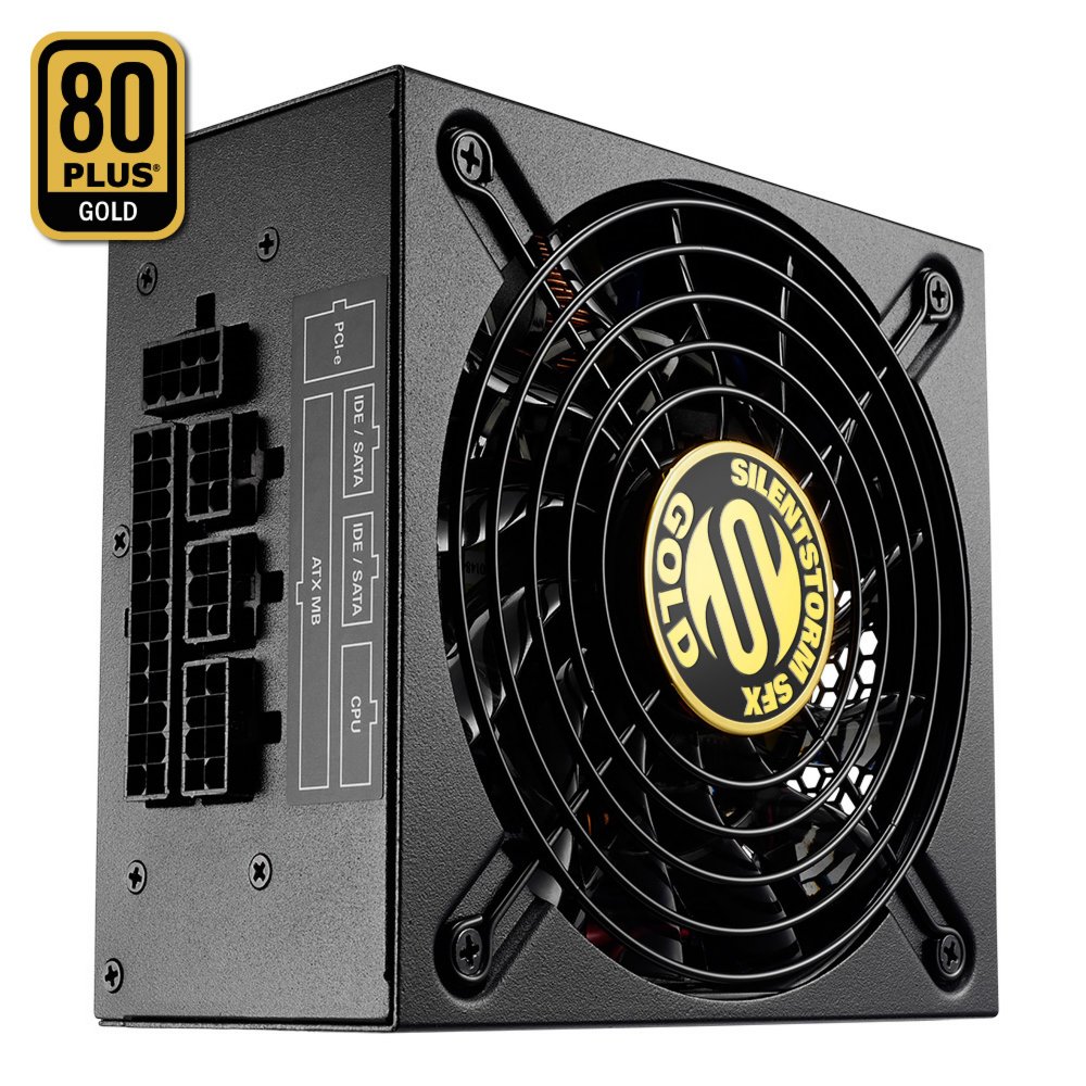 Sharkoon SilentStorm SFX | 500 Watt Gold ATX PSU | Modulair | Power Supply | Voeding 3 Sharkoon SilentStorm SFX | 500 Watt Gold ATX PSU | Modulair | Power Supply | Voeding - Afbeelding 3