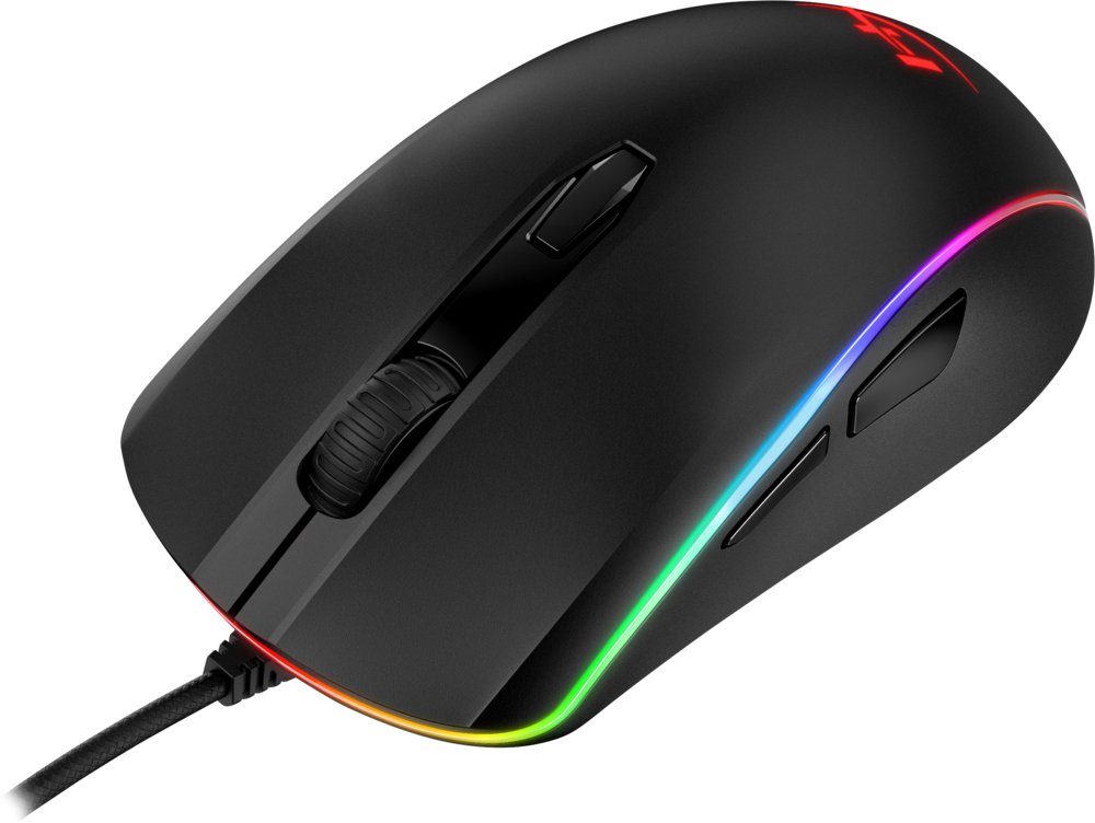 HyperX Pulsefire Surge | Bekabelde Gaming Muis | Rechtshandig | USB-A | 16000 DPI | Zwart 2 HyperX Pulsefire Surge | Bekabelde Gaming Muis | Rechtshandig | USB-A | 16000 DPI | Zwart - Afbeelding 2
