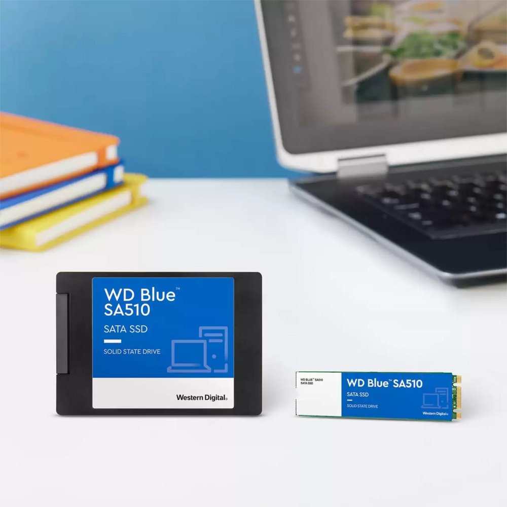 Western Digital Blue SA510 | 1TB SATA SSD | M.2 | 560MB/s Lezen | 520MB/s Schrijven 7 Western Digital Blue SA510 | 1TB SATA SSD | M.2 | 560MB/s Lezen | 520MB/s Schrijven - Afbeelding 7