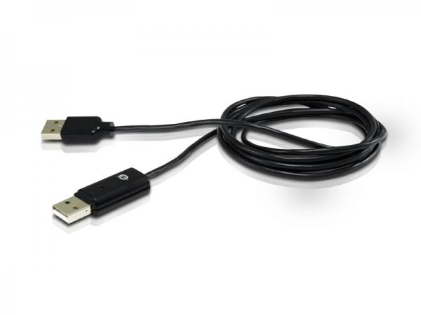 Conceptronic CUSBODDSHARE Optical Drive Sharing Cable USB, 1.8 m, Black, USB A, M/M 1 Conceptronic CUSBODDSHARE Optical Drive Sharing Cable USB, 1.8 m, Black, USB A, M/M
