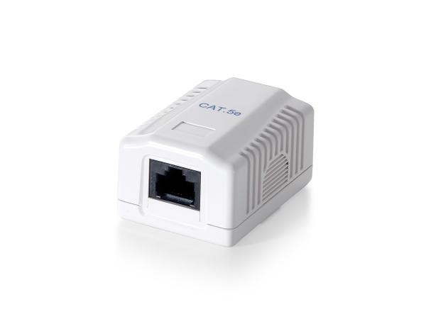 Equip 235111 1-Port Cat.5e Surface Mount Box, RJ-45, 5e, White, 39 mm, 29.5 mm, 54 mm 1 Equip 235111 1-Port Cat.5e Surface Mount Box, RJ-45, 5e, White, 39 mm, 29.5 mm, 54 mm