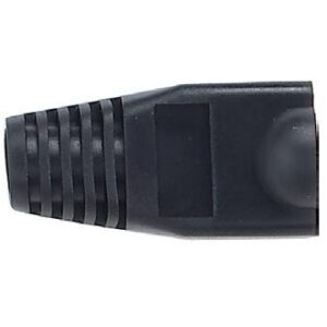 Equip 151178 Cable Boot, Black, Cable boot, Black, RJ-45, 28 mm, 105 g, 100 pc(s)