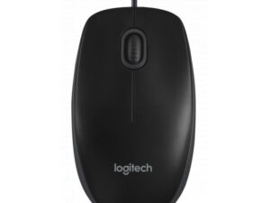 Logitech B100 Wired Office Mouse OEM [USB, Optical 800 DPI, 3 buttons, 1.8m, Black]