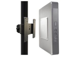 Neomounts THINCLIENT-05 thin client holder for monitor arm Adjustable H/V, Black