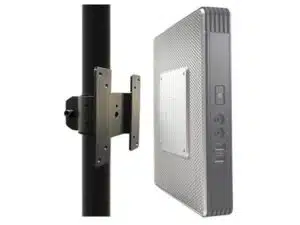 Neomounts THINCLIENT-05 thin client holder for monitor arm Adjustable H/V, Black