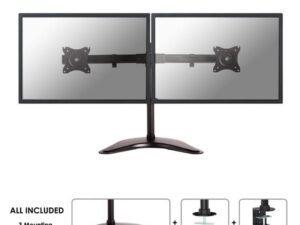 Neomounts NM-D335DBLACK NeoMounts flatscreen bureausteun Zwart