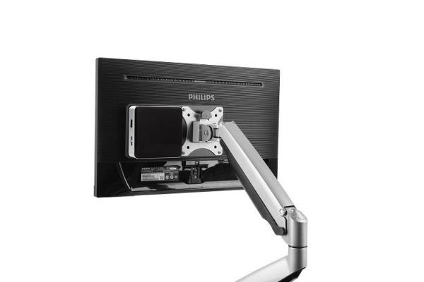 Neomounts THINCLIENT-01 Thin-client monitor-mount, 3 kg, 100x100 mm VESA, Black 1 Neomounts THINCLIENT-01 Thin-client monitor-mount, 3 kg, 100x100 mm VESA, Black