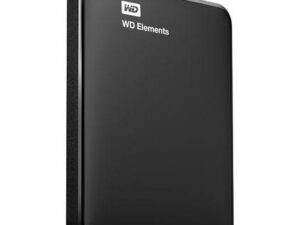 Western Digital WDBU6Y0020BBK-WESN Elements SE Black External HDD, 2TB, 2.5", USB3.1 Gen1, 5400RPM