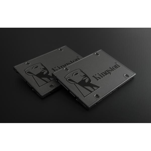 Kingston SA400S37/480G A400 SSD, 2.5", 480 GB, SATA3, 500MB/s, 350MB/s, 0.279W, Black 4 Kingston SA400S37/480G A400 SSD, 2.5", 480 GB, SATA3, 500MB/s, 350MB/s, 0.279W, Black - Afbeelding 4