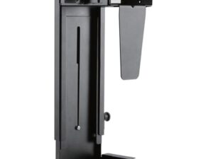 Neomounts NM-CPU100BLACK NeoMounts Desk-mounted CPU holder/Tower, 10 kg, 0-360°, Black