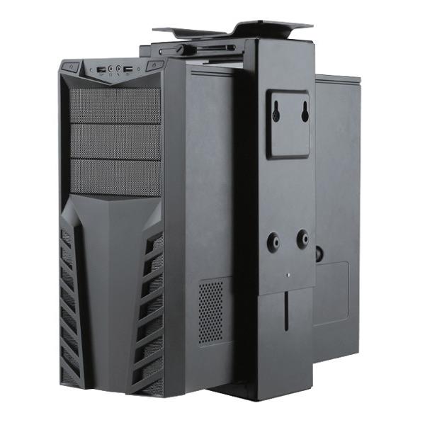 Neomounts NM-CPU100BLACK NeoMounts Desk-mounted CPU holder/Tower, 10 kg, 0-360°, Black 2 Neomounts NM-CPU100BLACK NeoMounts Desk-mounted CPU holder/Tower, 10 kg, 0-360°, Black - Afbeelding 2