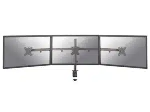 Neomounts FPMA-D550D3BLACK Flat screen desk mount, 10-27", 7 kg, 100x100 mm, Clamp, Black