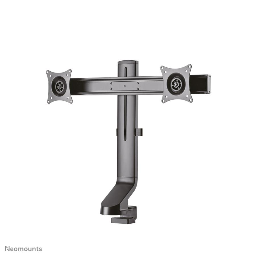 Neomounts FPMA-D860DBLACK Flatscreen bureausteun, 2x 10-27" 7 kg, 26 - 45 cm, 75x75/ 100x 2 Neomounts FPMA-D860DBLACK Flatscreen bureausteun, 2x 10-27" 7 kg, 26 - 45 cm, 75x75/ 100x - Afbeelding 2