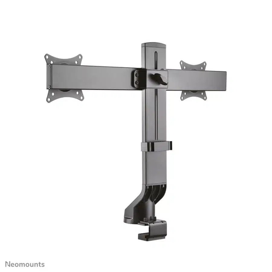 Neomounts FPMA-D860DBLACK Flatscreen bureausteun, 2x 10-27" 7 kg, 26 - 45 cm, 75x75/ 100x 3 Neomounts FPMA-D860DBLACK Flatscreen bureausteun, 2x 10-27" 7 kg, 26 - 45 cm, 75x75/ 100x - Afbeelding 3