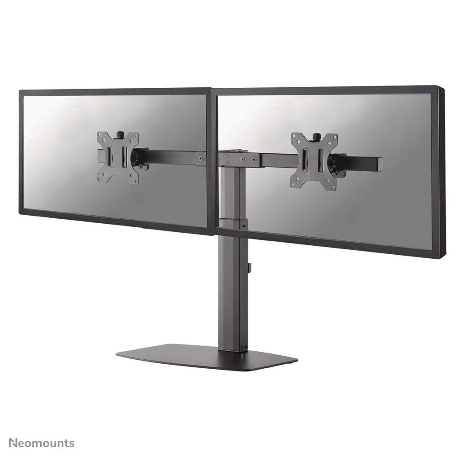 Neomounts FPMA-D865DBLACK Flatscreen bureausteun, 2x 10-27", 12 kg, 35 - 46cm, 75x75/100x 1 Neomounts FPMA-D865DBLACK Flatscreen bureausteun, 2x 10-27", 12 kg, 35 - 46cm, 75x75/100x
