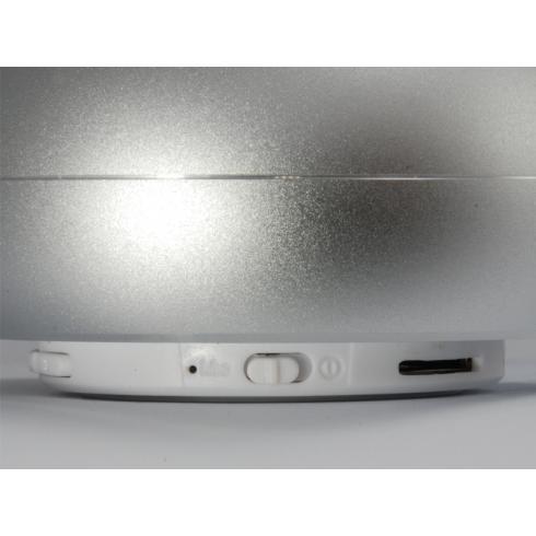Conceptronic BEATTIE 01S BEATTIE Wireless Speaker, silver, Bluetooth 3.0+HS, 3 W, micro-USB 5 Conceptronic BEATTIE 01S BEATTIE Wireless Speaker, silver, Bluetooth 3.0+HS, 3 W, micro-USB - Afbeelding 5