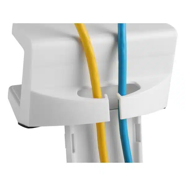 Equip 650806 Clamp-On Power Strip Holder, Power extension holder, White, ABS, Steel, 100 mm, 62 mm 3 Equip 650806 Clamp-On Power Strip Holder, Power extension holder, White, ABS, Steel, 100 mm, 62 mm - Afbeelding 3