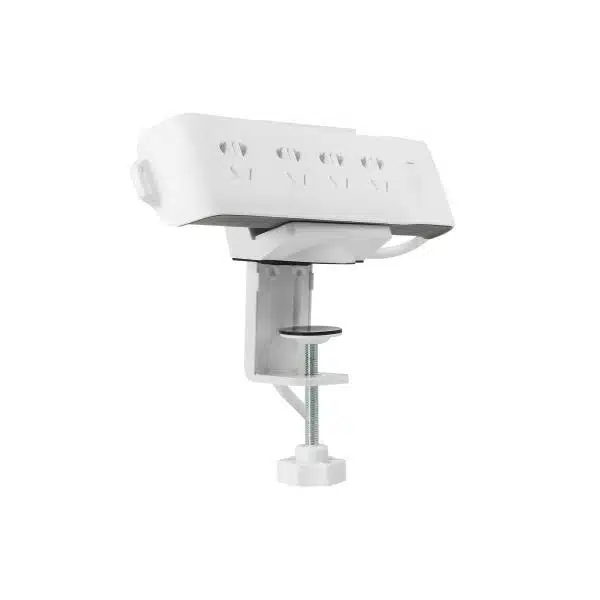 Equip 650806 Clamp-On Power Strip Holder, Power extension holder, White, ABS, Steel, 100 mm, 62 mm 5 Equip 650806 Clamp-On Power Strip Holder, Power extension holder, White, ABS, Steel, 100 mm, 62 mm - Afbeelding 5