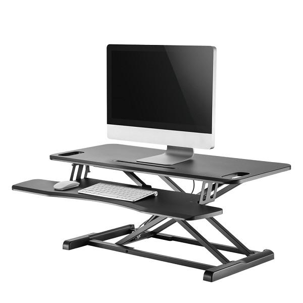 Neomounts NS-WS300BLACK Sit-Stand Desktop Workstation, 17 kg, 11 - 51 cm, Black 1 Neomounts NS-WS300BLACK Sit-Stand Desktop Workstation, 17 kg, 11 - 51 cm, Black