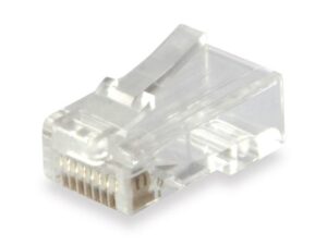 Equip 121144 Cat.6 RJ45 Plug, RJ45, Transparent, Plastic, Cat6, CE