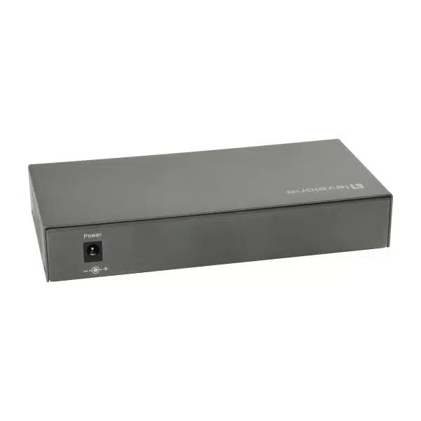 LevelOne GEP-0823 8-Port Gigabit PoE Switch, 802.3at/af PoE, 120W, Gigabit Ethernet, Full duplex 2 LevelOne GEP-0823 8-Port Gigabit PoE Switch, 802.3at/af PoE, 120W, Gigabit Ethernet, Full duplex - Afbeelding 2