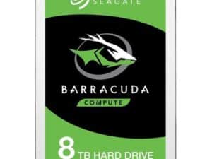 Seagate ST8000DM004 Barracuda HDD, 8 TB, 3.5", SATA3 6 Gbps, 5400 RPM, 256MB, 220 MiB/s