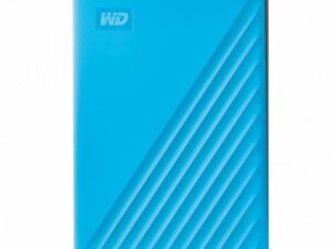Western Digital WDBYVG0020BBL-WESN My Passport External HDD, 2TB, USB 3.2 Gen 1, Sky Blue