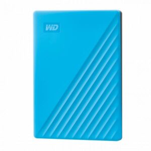 Western Digital WDBYVG0020BBL-WESN My Passport External HDD, 2TB, USB 3.2 Gen 1, Sky Blue