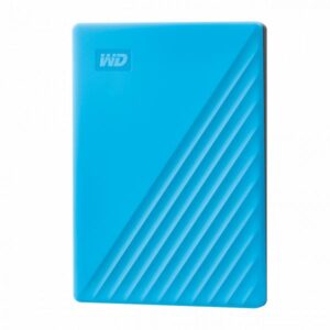 Western Digital WDBPKJ0040BBL-WESN My Passport External HDD, 4TB, USB 3.2 Gen 1, Blue