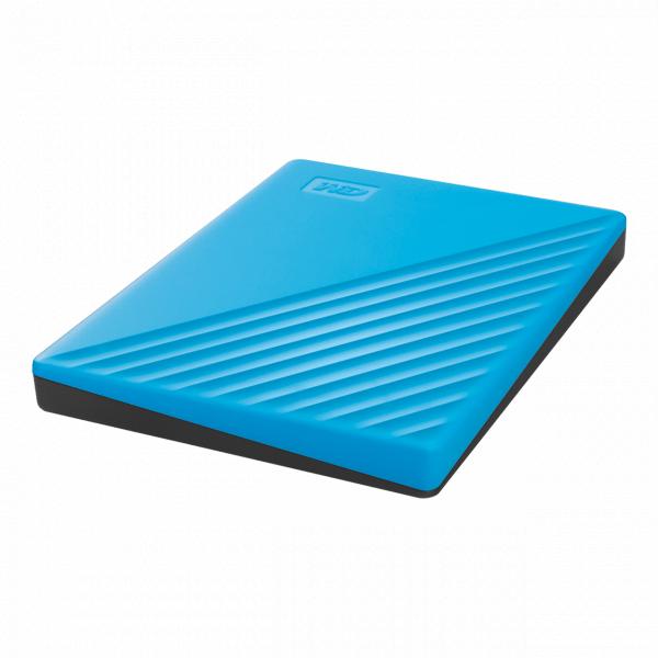 Western Digital WDBPKJ0040BBL-WESN My Passport External HDD, 4TB, USB 3.2 Gen 1, Blue 4 Western Digital WDBPKJ0040BBL-WESN My Passport External HDD, 4TB, USB 3.2 Gen 1, Blue - Afbeelding 4