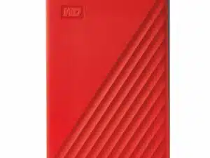 Western Digital WDBPKJ0040BRD-WESN My Passport External HDD, 4TB, USB 3.2 Gen 1, Red