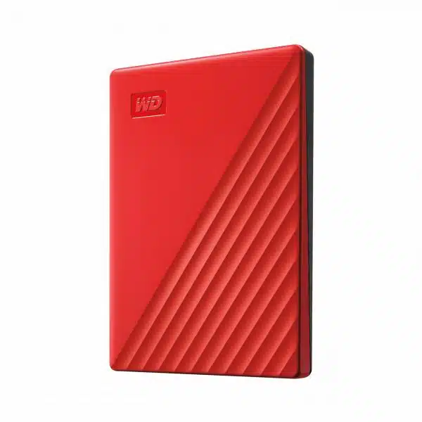 Western Digital WDBPKJ0040BRD-WESN My Passport External HDD, 4TB, USB 3.2 Gen 1, Red 2 Western Digital WDBPKJ0040BRD-WESN My Passport External HDD, 4TB, USB 3.2 Gen 1, Red - Afbeelding 2