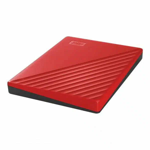 Western Digital WDBPKJ0040BRD-WESN My Passport External HDD, 4TB, USB 3.2 Gen 1, Red 4 Western Digital WDBPKJ0040BRD-WESN My Passport External HDD, 4TB, USB 3.2 Gen 1, Red - Afbeelding 4