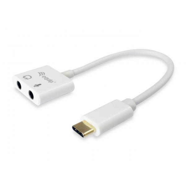 Equip 133460 USB Type C to Audio Adapter, USB 1 Equip 133460 USB Type C to Audio Adapter, USB