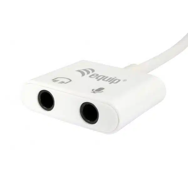 Equip 133460 USB Type C to Audio Adapter, USB 2 Equip 133460 USB Type C to Audio Adapter, USB - Afbeelding 2