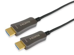Equip 11943107201 HDMI 2.0 Active Optical Cable, M/M, 50 m, HDMI Type A, 3D, 18 Gbit/s, Black