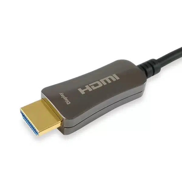 Equip 11943107201 HDMI 2.0 Active Optical Cable, M/M, 50 m, HDMI Type A, 3D, 18 Gbit/s, Black 2 Equip 11943107201 HDMI 2.0 Active Optical Cable, M/M, 50 m, HDMI Type A, 3D, 18 Gbit/s, Black - Afbeelding 2