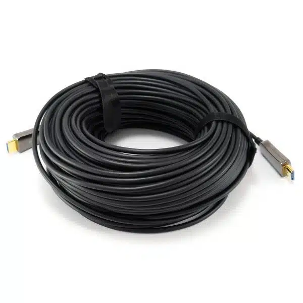 Equip 11943107201 HDMI 2.0 Active Optical Cable, M/M, 50 m, HDMI Type A, 3D, 18 Gbit/s, Black 3 Equip 11943107201 HDMI 2.0 Active Optical Cable, M/M, 50 m, HDMI Type A, 3D, 18 Gbit/s, Black - Afbeelding 3