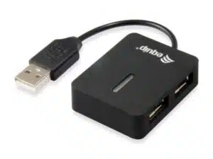 Equip 128952 128952, USB 2.0, USB 2.0, 480 Mbit/s, Black, Plastic, CE