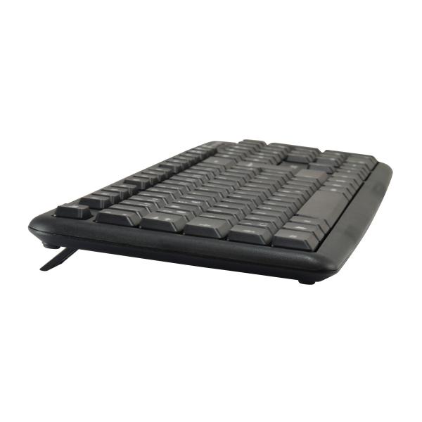 Equip 245200 245200, Full-size (100%), Wired, USB, QWERTZ, Black, Mouse included 2 Equip 245200 245200, Full-size (100%), Wired, USB, QWERTZ, Black, Mouse included - Afbeelding 2