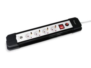 Equip 245553 245553, 1.5 m, Indoor, Type F, Type F (CEE 7/4), 1.5 mm², Plastic