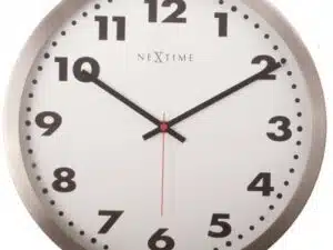 NeXtime klok 2519 Arabic, Ø25 cm, Wall, White
