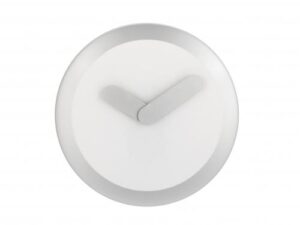 NeXtime klok 2615zi Focus, Ø25 cm, Wall, White/ Silver